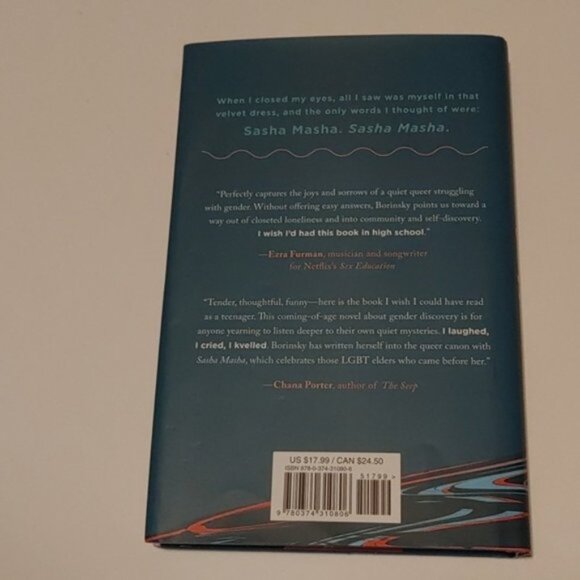 3/$13 Sasha Masha by Agnes Borinsky 2010 teen book Novel hardcover - Picture 6 of 8